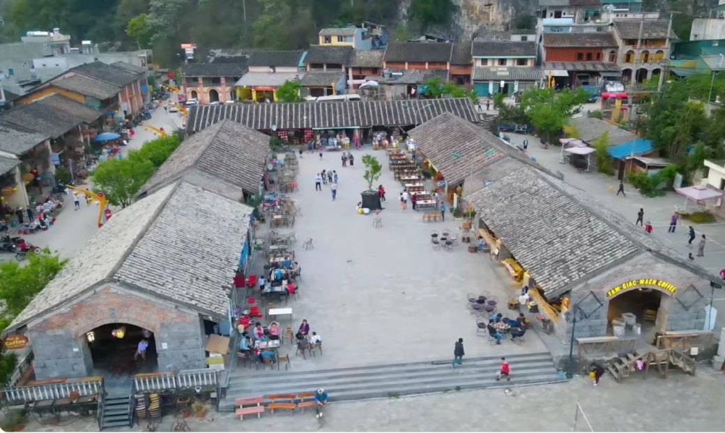 A corner of Dong Van Ancient Town